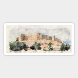 Gaziantep castle in Gaziantep, Turkey Sticker